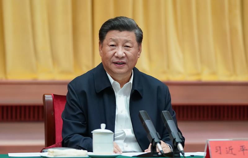 △2020年9月17日，习近平总书记在湖南长沙主持召开基层代表座谈会并发表重要讲话，听取基层干部群众代表对“十四五”规划编制的意见和建议。