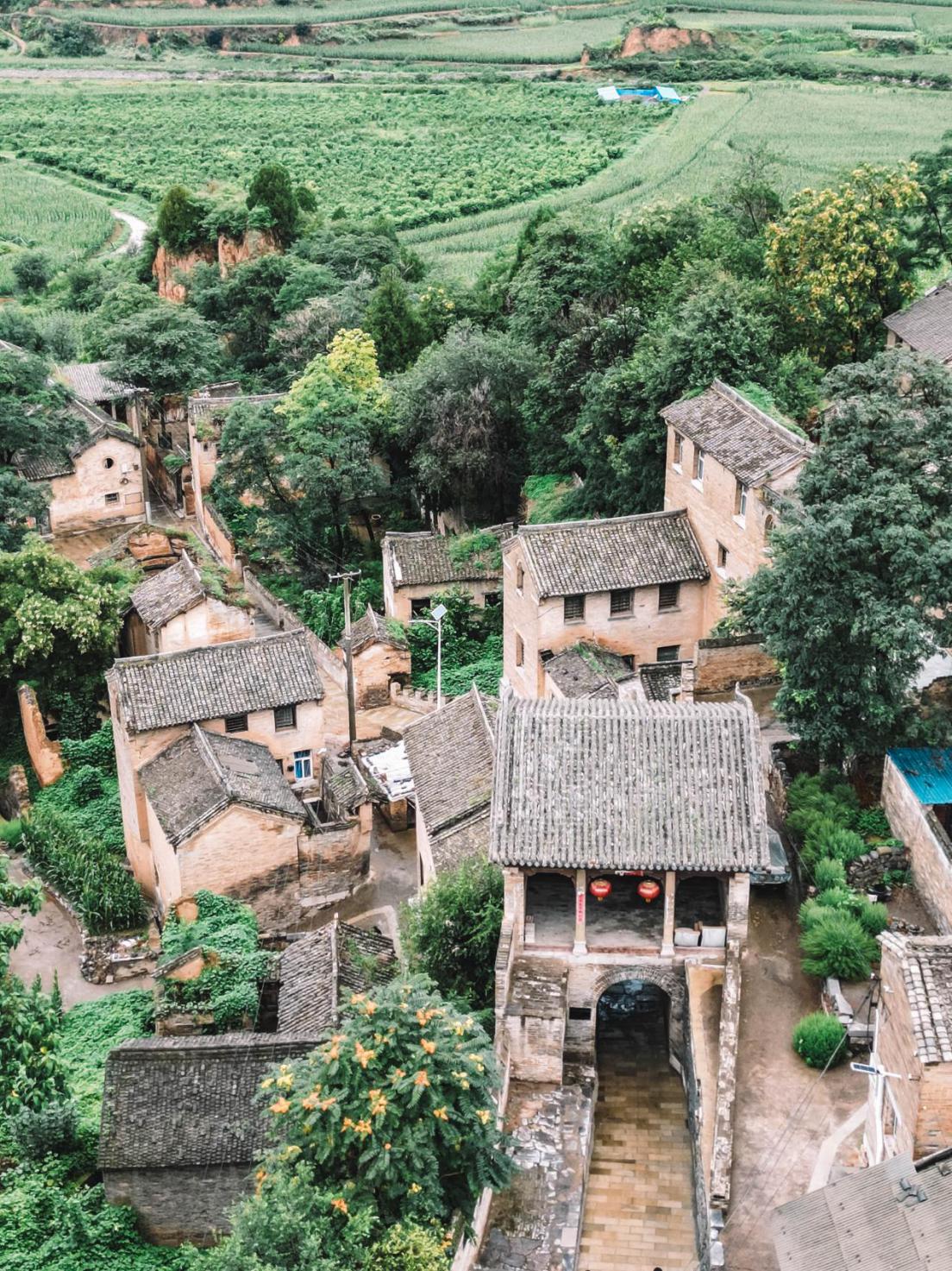 高平市永宁寨村，有许多明清建筑。王剑摄